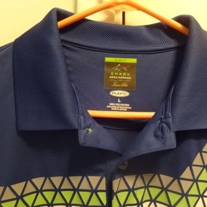 zod Men's Orange Golf Polo and Greg Norman Blue